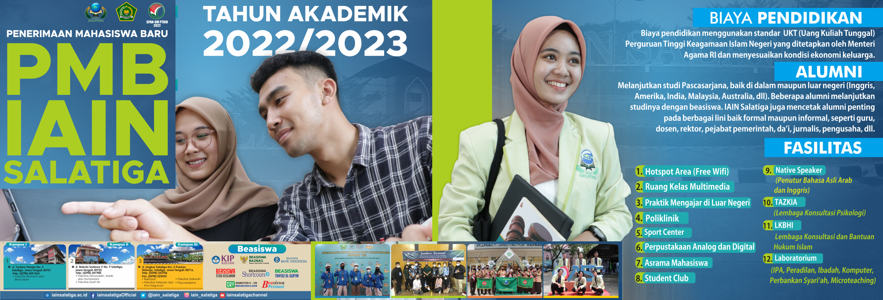 PMB IAIN Salatiga Tahun Akademik 2022/2023
